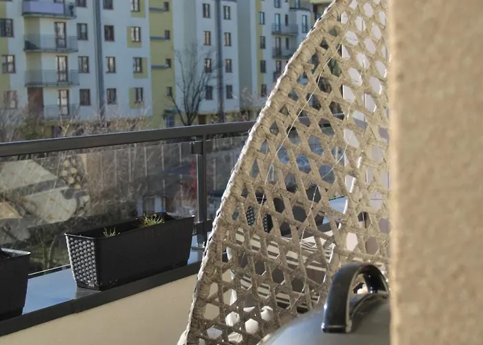 Glam, King-size Bed, Terrace, Free Indoor Parking Appartement Wrocław