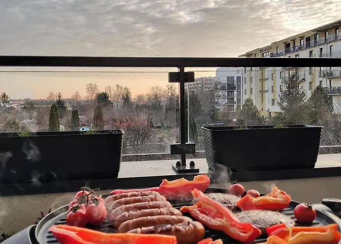 Glam, King-size Bed, Terrace, Free Indoor Parking * Wrocław